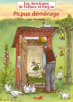 &laquo;&nbsp;Les aventures de Pettson et Picpus. Picpus déménage&nbsp;&raquo; de Sven&nbsp;Nordqvist