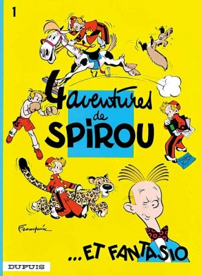 Spirou et Fantasio, tome 1 : 4 aventures de Spirou… et Fantasio – André&nbsp;Franquin