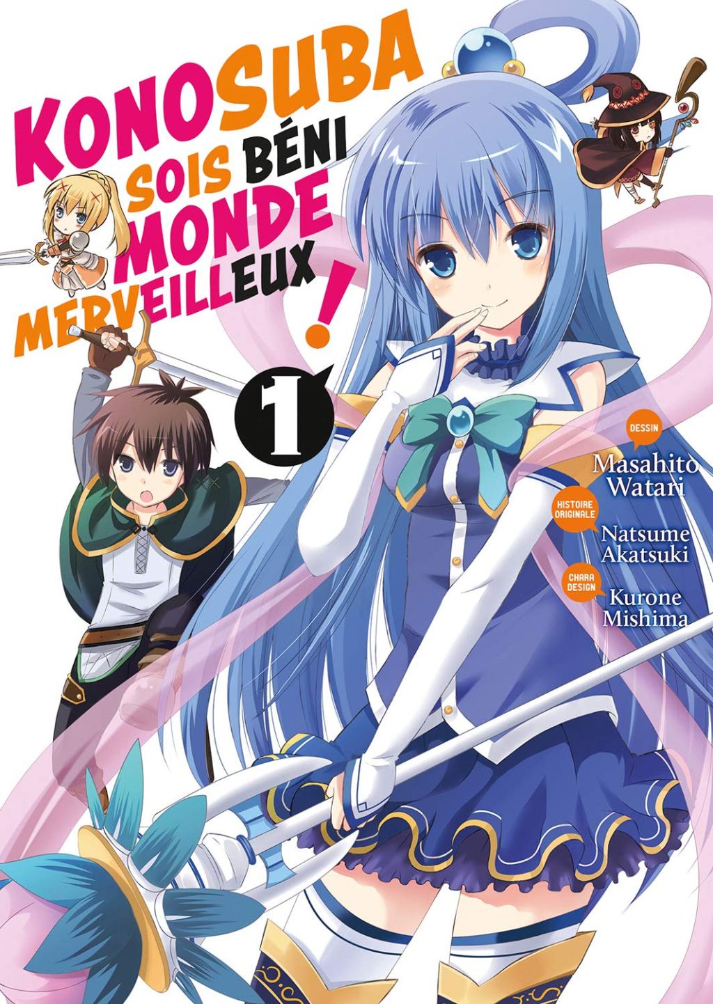 Journal de bord #20 – Konosuba, Sois béni monde merveilleux ! T.1 – Masahito Watari et Natsume&nbsp;Akatsuki