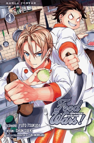 Food Wars ! T.5 – Yuto Tsukuda et Shun&nbsp;Saeki