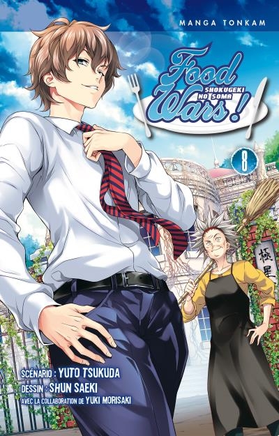 Food Wars ! T.8 – Yuto Tsukuda et Shun&nbsp;Saeki
