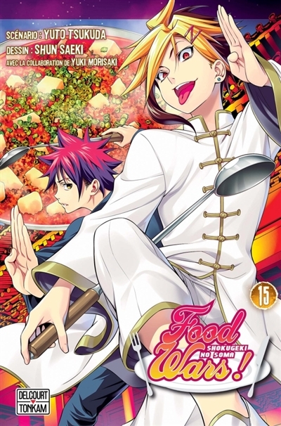 Food Wars ! T.15 – Yuto Tsukuda et Shun&nbsp;Saeki