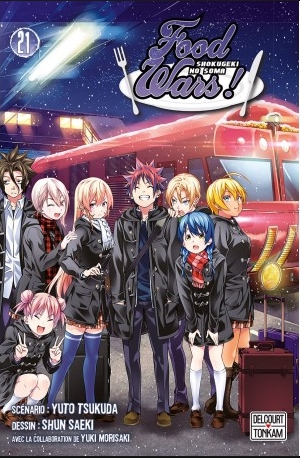 Food Wars ! T.21 : Le départ du train de Totsuki – Yuto Tsukuda et Shun&nbsp;Saeki