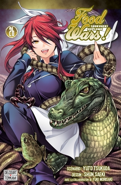 Food Wars ! T.26 : La deuxième manche – Yuto Tsukuda et Shun&nbsp;Saeki