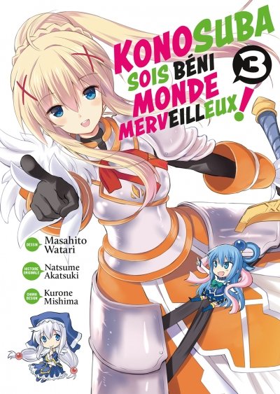 Journal de bord #54 – Konosuba, Sois béni monde merveilleux ! T.3 – Masahito Watari et Natsume Akatsuki