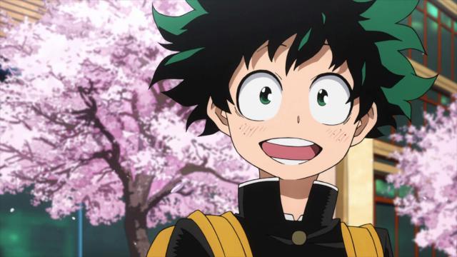 My Hero Academia, Saison 1, Episode 1 : Izuku Midoriya : Les origines – ( Kōhei&nbsp;Horikoshi)
