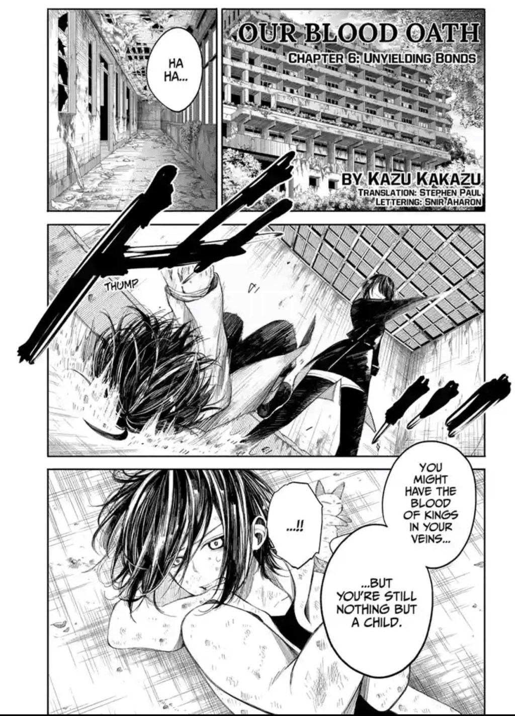 Journal de bord #79 – Our blood Oath, Chapitre 6 – Kazu&nbsp;Kakazu