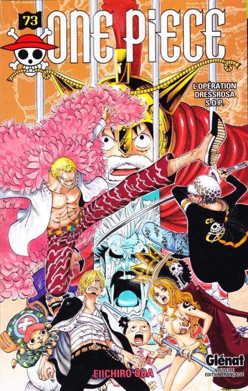 Journal de bord #127 – One Piece, T.73 : L&rsquo;opération Dressrosa S.O.P. – Eiichiro Oda