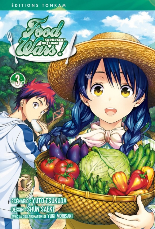 Food Wars ! T.3 – Yuto Tsukuda et Shun&nbsp;Saeki