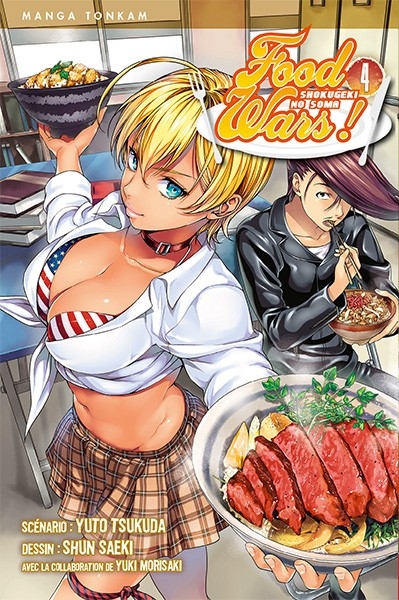 Food Wars ! T.4 – Yuto Tsukuda et Shun&nbsp;Saeki